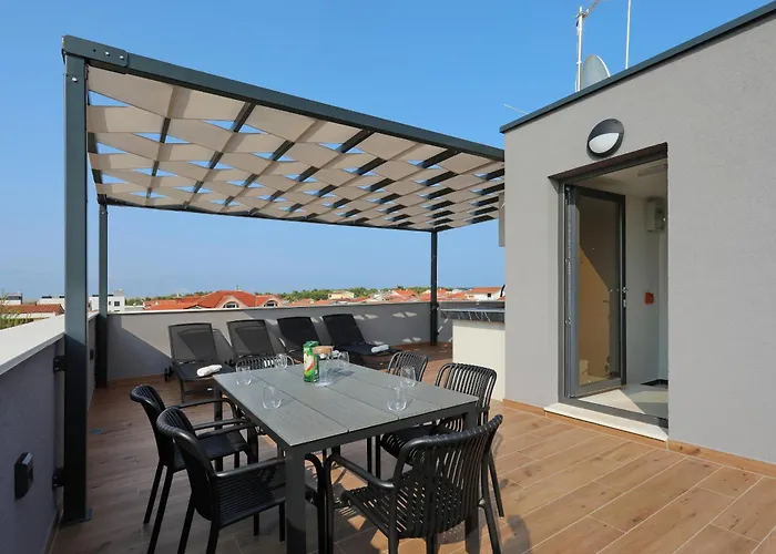 K2-penthouse With Sea View And Heated Pool Apartamento Vir